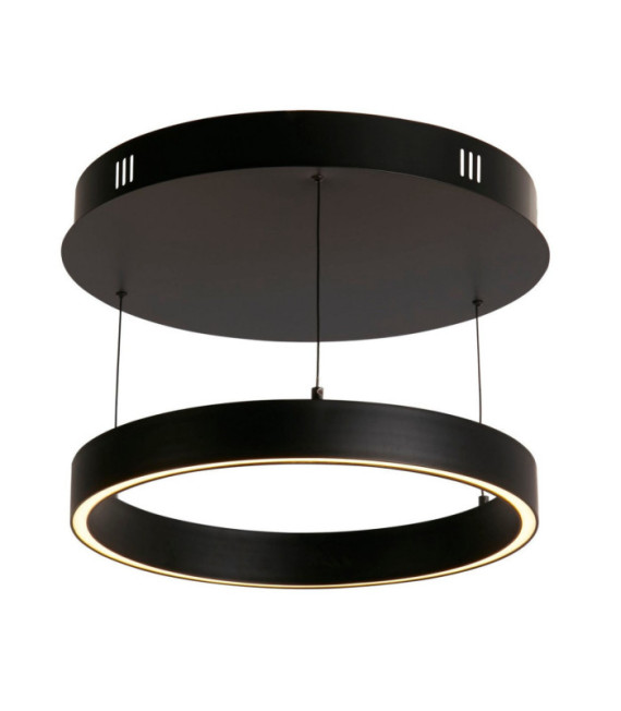Lampada a sospensione LED Layla Acciaio dolce, alluminio Nero