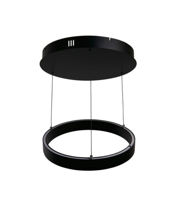 Suspension LED Layla Acier doux,aluminium Noir