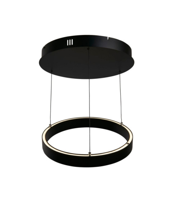Suspension LED Layla Acier doux,aluminium Noir