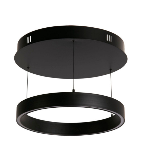 Suspension LED Layla Acier doux,aluminium Noir