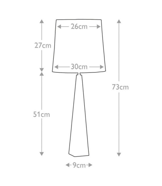 Lampe de table Ascent Acier Noir
