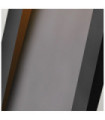 Applique murale extérieur Hinkley Verre,composite résistant aux intempéries Noir texturé