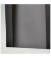 Hinkley Outdoor Wall Light Glass, Weather Resistant Composite Textured Black