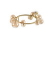 Brass Metal Beaded Ceiling Light