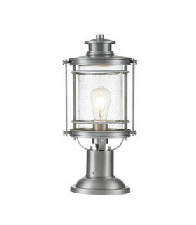Quoizel outdoor floor lamp Aluminum, steel, transparent grained glass Industrial aluminum