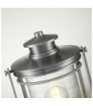 Quoizel outdoor floor lamp Aluminum, steel, transparent grained glass Industrial aluminum