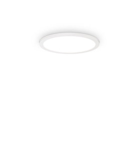 FLY LED ceiling light Metal, plastic, aluminum Matt White