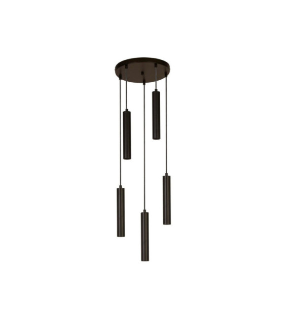 Suspension Dulwich Acier doux Noir mat