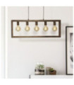 Suspension Oblong Acier doux Brun rustique