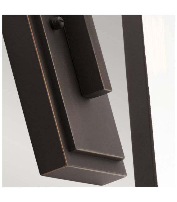 Applique murale extérieur Kichler Verre,Aluminium Bronze frotté