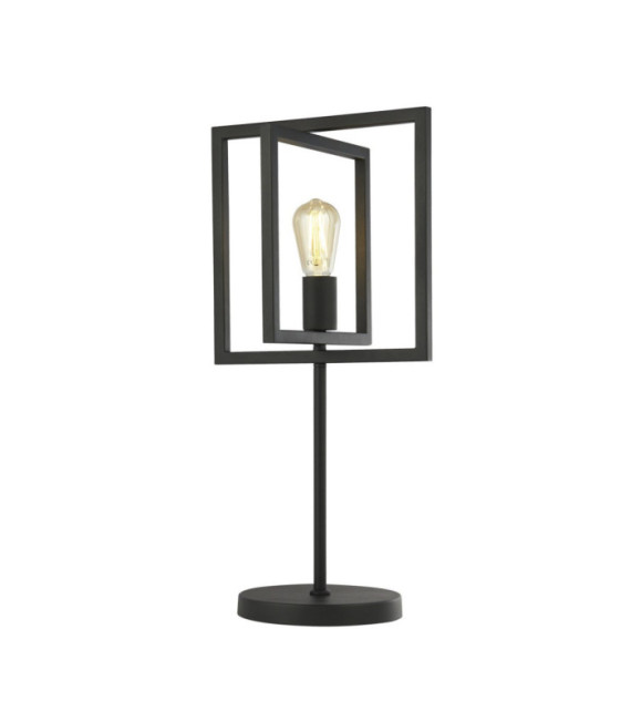 Lampe de table Plaza Acier doux Sable Noir
