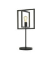 Lampe de table Plaza Acier doux Sable Noir