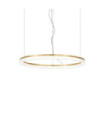 LED pendant light Crown Metal Brass