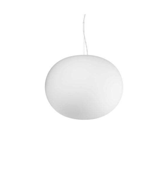 Cotton Pendant Light Metal, White Aluminum