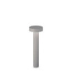 Borne de jardin Tesla Métal,Aluminium Gris