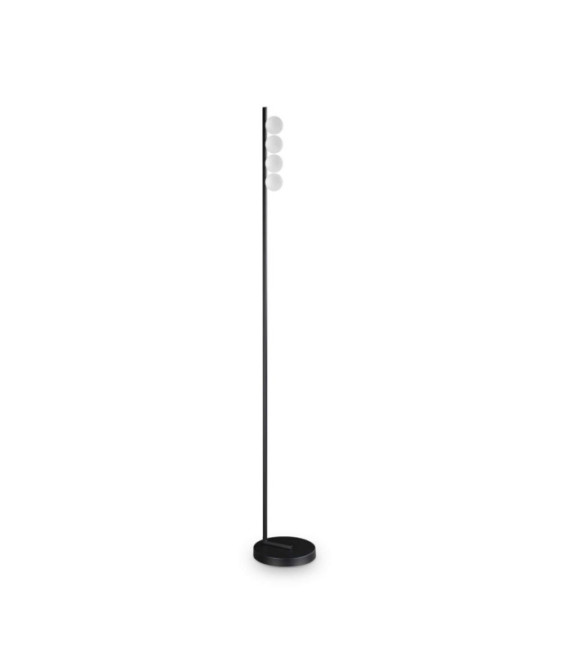 Ping Stehlampe aus schwarzem Metall
