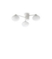 Hermes White Metal Ceiling Light