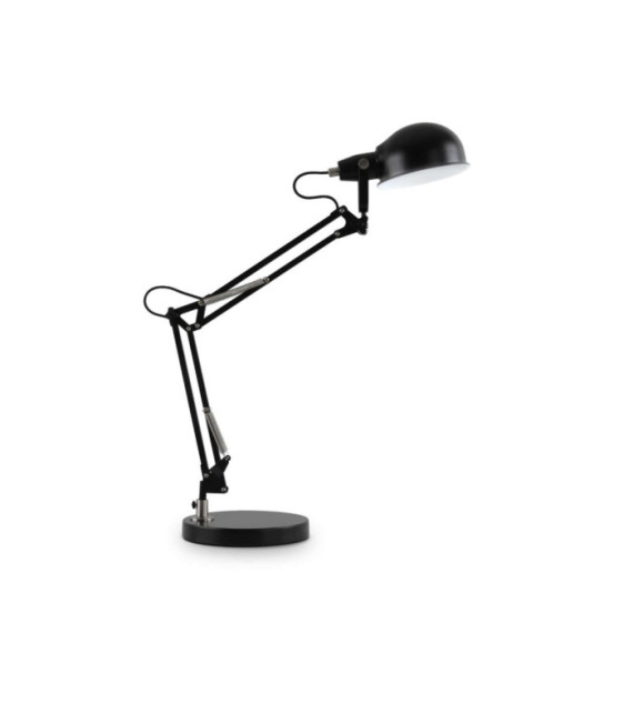 Lampada da tavolo Johnny in metallo nero