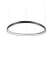 Suspension LED Gemini Métal,Plastique Noir