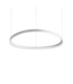Suspension LED Gemini Métal,Plastique Blanc