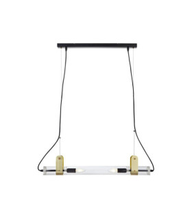 Winston Pendant Metal Brass