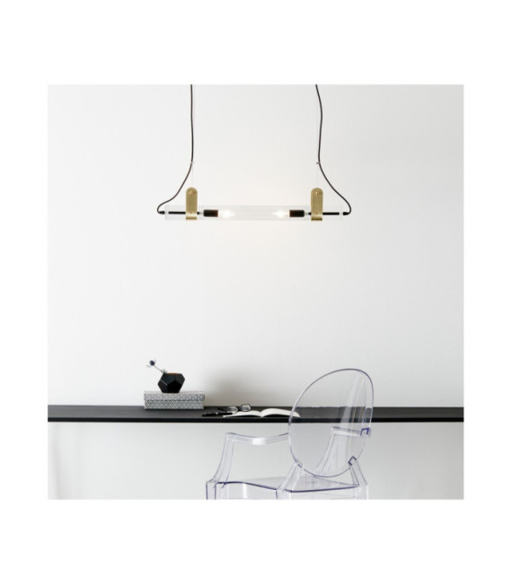 Winston Pendant Metal Brass