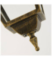 Suspension New Aluminum, Gold Glass, Black