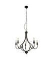 Lodge pendant light Mild steel Black