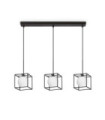Lingotto Metal Pendant Lamp Brass, matt black