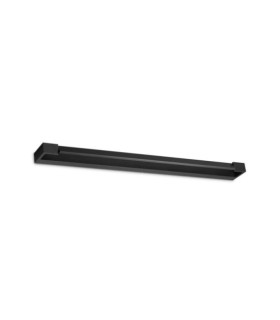 Lampada da parete LED Balance Plastica, Alluminio Nero
