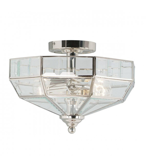 plafonnier ventilateur vintage 2 ampoules e27 max 60w brun patiné