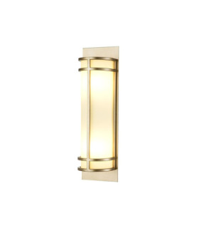 Fusion Wall Light Opal Glass, Steel, Painted Natural Brass