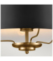 Suspension Luella Acier Noir,Laiton