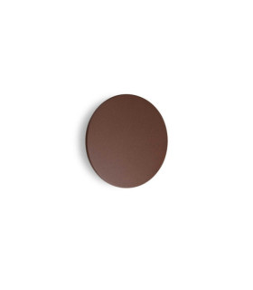 Lampada da parete per esterno Punto Metal Caffè Marrone