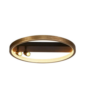 Grace LED ceiling light Mild steel, aluminum, acrylic Gold, Black