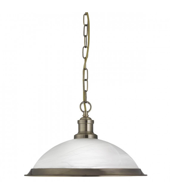 plafonnier ventilateur vintage 2 ampoules e27 max 60w brun patiné