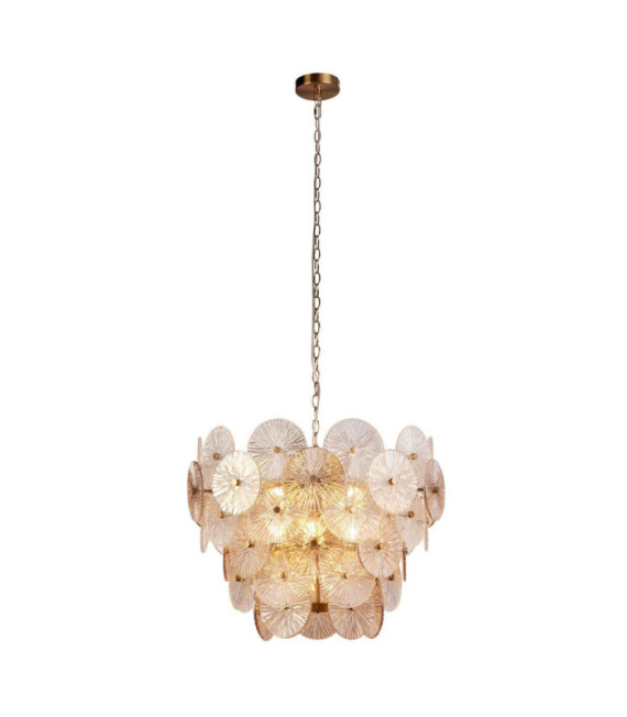 Suspension Wagon Acier doux,verre Bronze