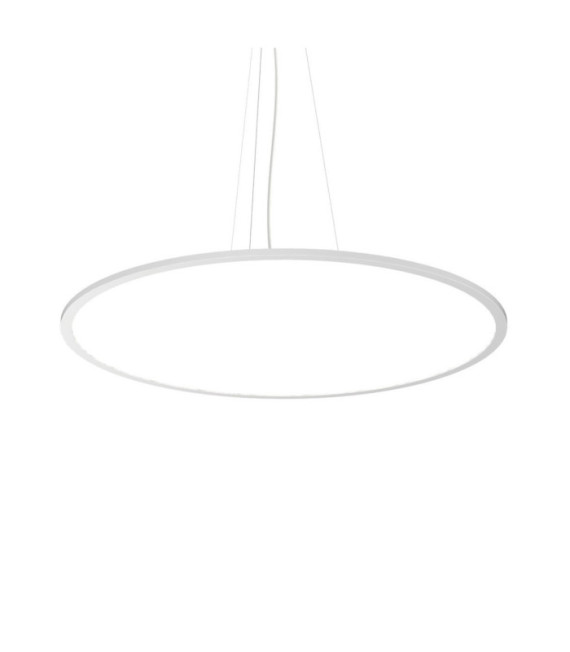 FLY LED-Pendelleuchte Metall, Kunststoff, Aluminium Mattweiß