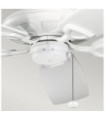 Kevlar Aluminum Fan Matte White