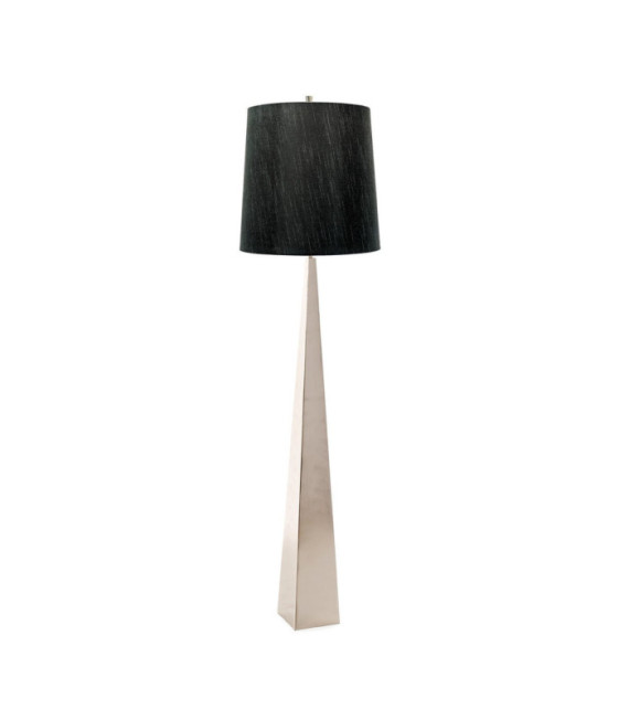 Ascent Floor Lamp Steel Polished Nickel