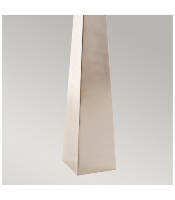 Lampadaire Ascent Acier Nickel poli