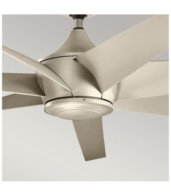 Ventilatore in ABS Lehr Argento satinato antico