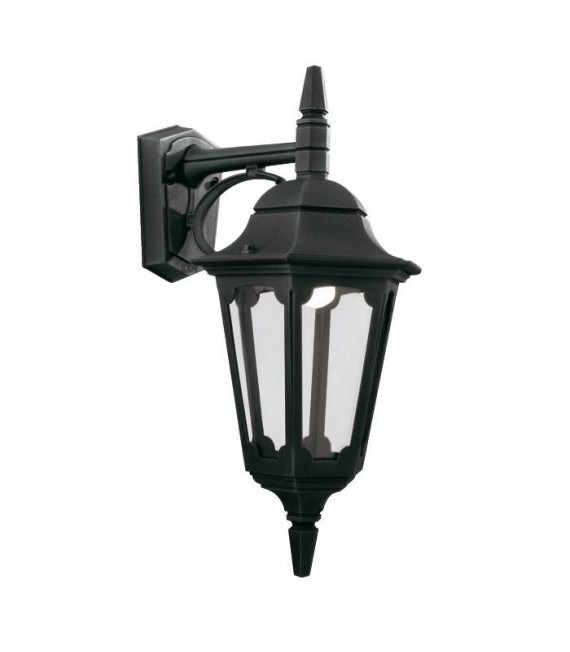Lampada da parete Norfolk, nera