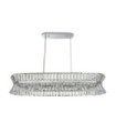Suspension Uptown Acier doux,verre Clair, chromé