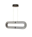 Clip LED pendant light Mild steel White, matt black