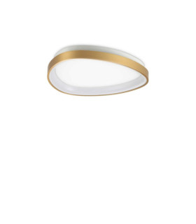 Gemini LED-Deckenleuchte Metall, Kunststoff Messing