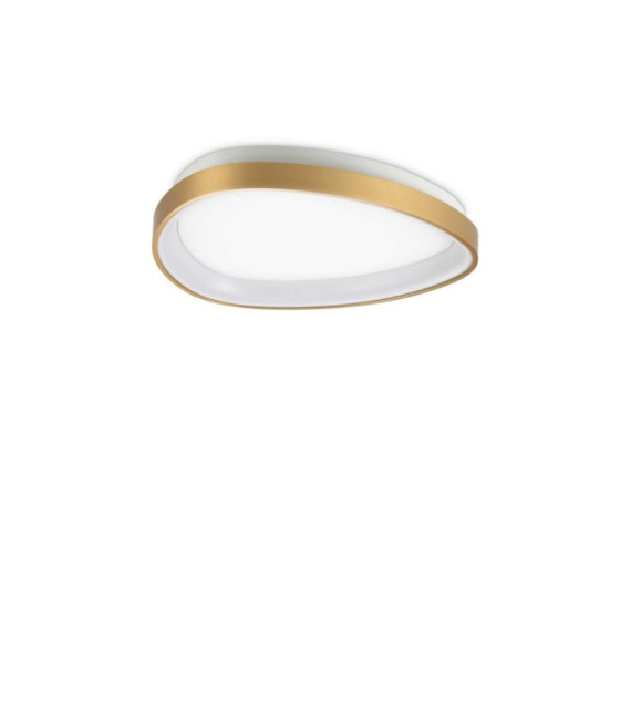 Gemini LED ceiling light Metal, Plastic Brass