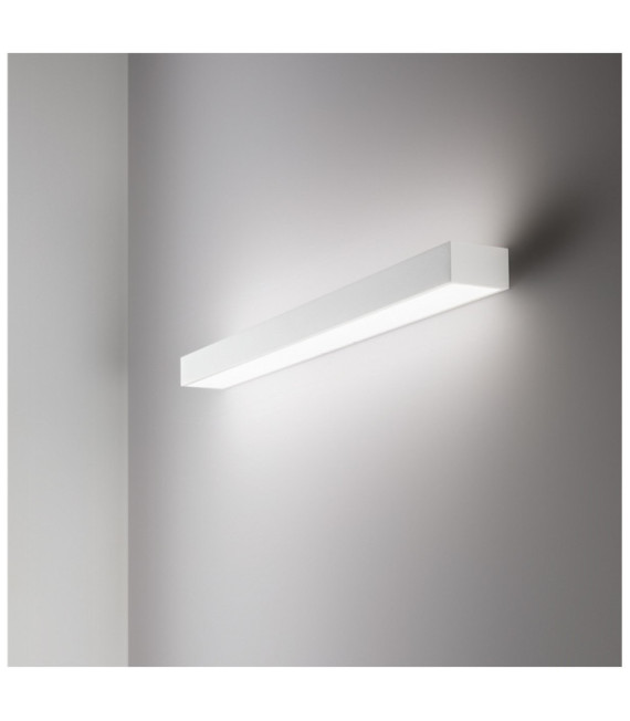 REFLEX LED wall light Metal, White plastic