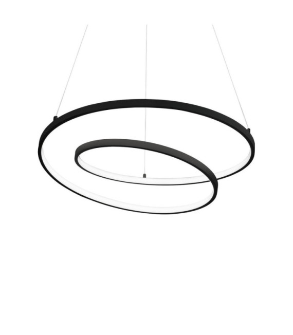 Suspension LED OZ Métal,Plastique Noir