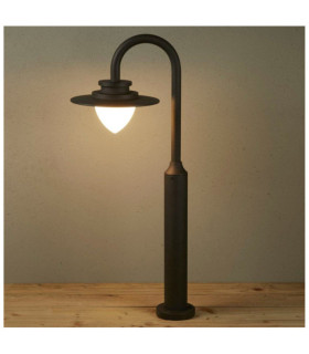 Borne de jardin Texas Aluminium,polycarbonate Gris